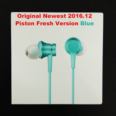 2016 Newest 100% original Xiaomi Mi Earphones Piston 3 Fresh Version In-Ear with Mic Wire Control for mobile phone - techtoyzone