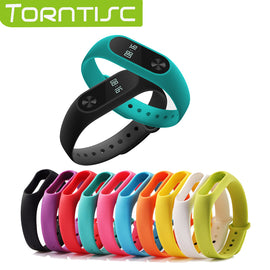 1 pcs Xiaomi mi band 2 Wrist Strap Belt Silicone Colorful Wristband for Mi Band 2 Smart Bracelet for Xiaomi Band 2 Accessories - techtoyzone