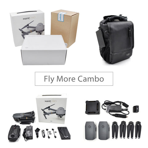 DJI Mavic Pro/ Fly More Combo Quadcopter 4K HD Camera 3 Axis Gimbal 7 KM  Recording Remote Control 12 Channels Cameria Drones - techtoyzone