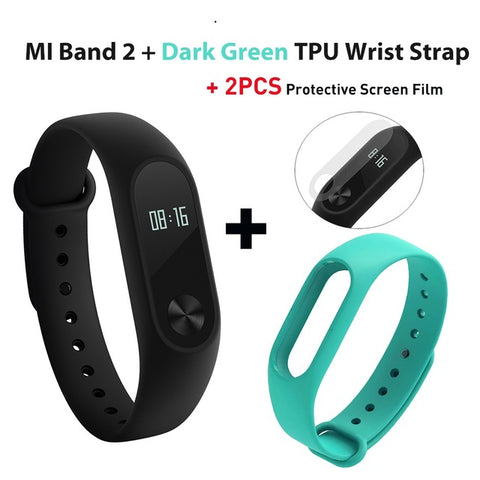 Original Xiaomi Mi Band 2 Miband 2 Smart Bracelet Wristband Waterproof IP67 Fitness Tracker Sleep Passometer Android IOS Wrist - techtoyzone