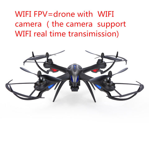 I8H Quadcopter Drone Wifi Real Time Transmission Night Flight FPV 2MP or 5MP Camera RC Helicopter drone 4CH 2.4G follow me gps - techtoyzone