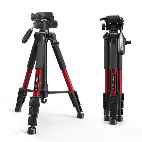 New Zomei Tripod Z666 Professional Portable Travel Aluminium Camera Tripod Accessories Stand with Pan Head for Canon Dslr Camera - techtoyzone