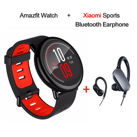 [GLOBAL VERSION]Original Xiaomi Huami Watch AMAZFIT Pace BLT 4.0 Sports Smart Watch Zirconia Ceramics Heart Rate Monitor ENGLISH - techtoyzone