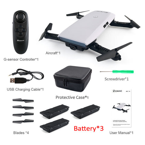 In Stock! Eachine E56 720P WIFI FPV Selfie Drone With Gravity Sensor APP Control Altitude Hold RC Quadcopter Toy RTF VS JJRC H47 - techtoyzone