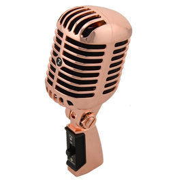 Professional Wired Vintage Classic Microphone Good Quality Dynamic Moving Coil Mike Deluxe Metal Vocal Old Style Ktv Mic Z6 mike - techtoyzone