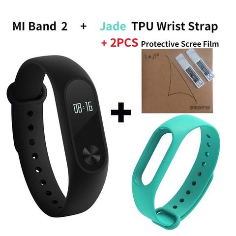 Original Xiaomi Mi Band 2 Smart Fitness Bracelet Watch Wristband Miband OLED Touchpad Sleep Monitor Heart Rate Mi Band2 Freeship - techtoyzone