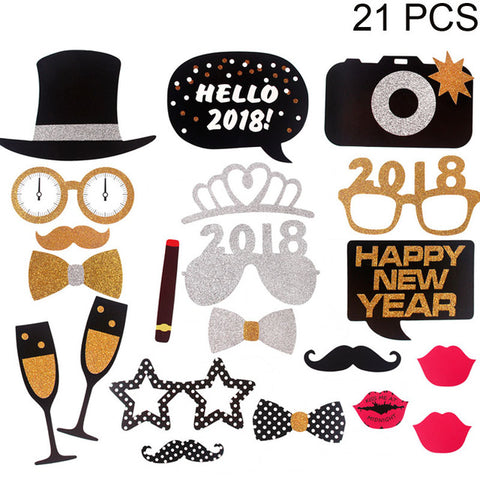 FENGRISE Wedding Decoration Fun Photo Booth Props Photobooth Happy Birthday Kid Flamingo DIY Mr Mrs Glasses Party Accessories - techtoyzone