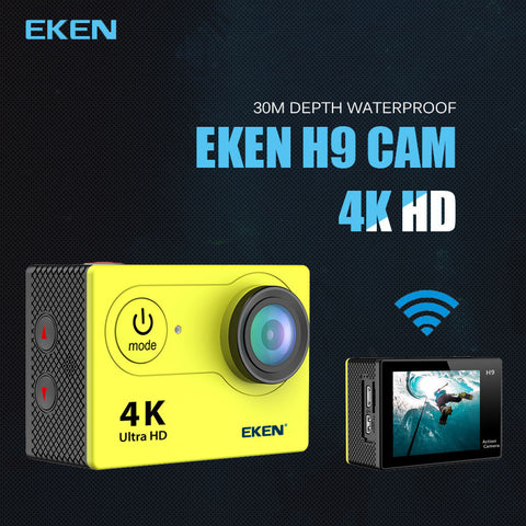 New Arrival!Original Eken H9 / H9R Ultra HD 4K Action Camera 30m waterproof 2.0' Screen 1080p sport Camera go extreme pro cam - techtoyzone