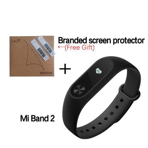 Original Xiaomi Mi Band 2 Smart Fitness Bracelet Watch Wristband Miband OLED Touchpad Sleep Monitor Heart Rate Mi Band2 Freeship - techtoyzone