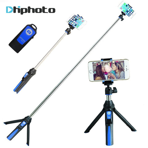 BENRO 33inch Handheld Tripod Selfie Stick 3 in 1 Bluetooth Extendable Monopod Selfie Stick Tripod for iPhone 8 Samsung Gopro 4 5 - techtoyzone