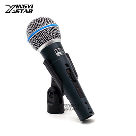 BT58A Professional Cardioid Switch Vocal Handheld Dynamic Wired Microphone For BETA58A Karaoke Mic Microfone Microfono Mikrafon - techtoyzone