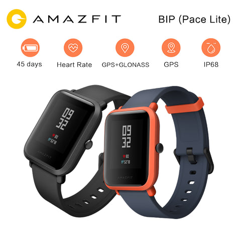 English Version Huami Amazfit Bip Pace Lite Sports Smart Watch Youth Edition GPS Heart Rate Monitor for Andoid IOS Compass 2017 - techtoyzone