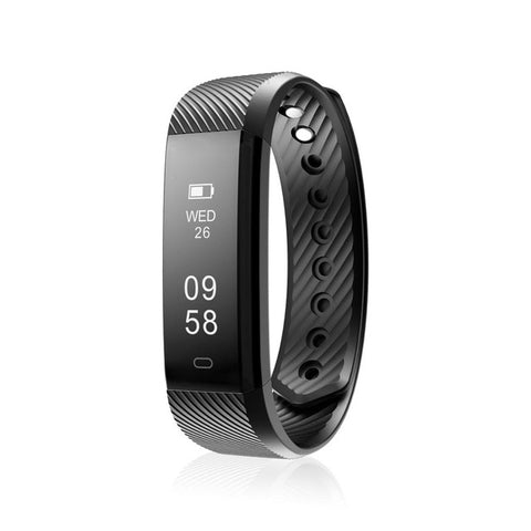 ID115 HR Diggro Smart Bracelet Heart Rate Monitor Activity Tracker Smart Band Waterproof Wristbands For IOS Android VS Fitbit - techtoyzone