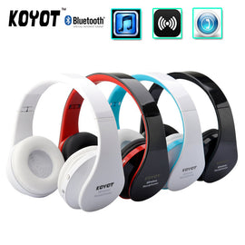 KOYOT Bluetooth Headset Wireless Headphones Stereo Foldable Sport Earphone Microphone headset bluetooth earphone - techtoyzone