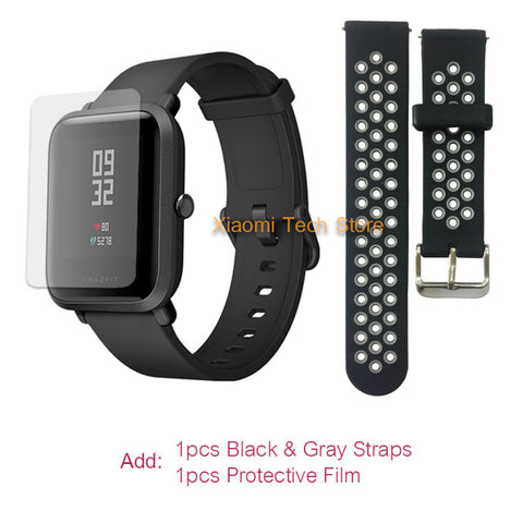 Original Xiaomi Amazfit Huami Smart Watch Youth Edition English Version Bip Lite IP68 GPS Heart Rate Mi Smartwatch - techtoyzone