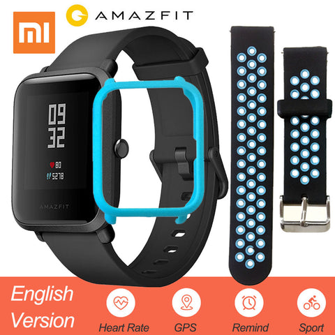 Original Xiaomi Amazfit Huami Smart Watch Youth Edition English Version Bip Lite IP68 GPS Heart Rate Mi Smartwatch - techtoyzone