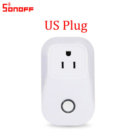 Itead Sonoff S20 Smart WiFi Socket CN AU UK US EU Plug Wireless Remote Outlet Wifi Switch Works With Alexa Google Home Assistant - techtoyzone