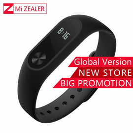 Global Version Xiaomi Mi Band 2 Smart Bracelet Wristband Miband 2 Fitness Tracker Android Bracelet Smartband Heart rate Monitor - techtoyzone