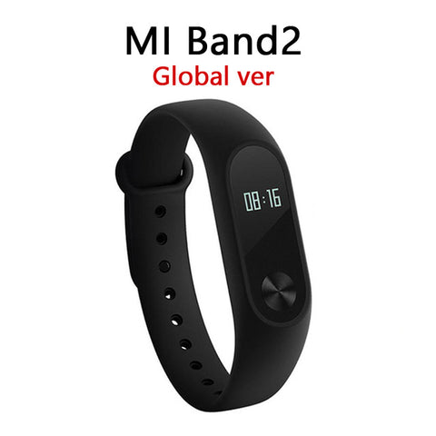 Global Version Xiaomi Mi Band 2 Smart Bracelet Wristband Miband 2 Fitness Tracker Android Bracelet Smartband Heart rate Monitor - techtoyzone