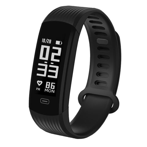 Zeblaze Plug 0.96" OLED Smart Wristband WaterProof Quick Recharge Fitness Tracker Heart Rate Monitor Stopwatch Smart Bracelet - techtoyzone