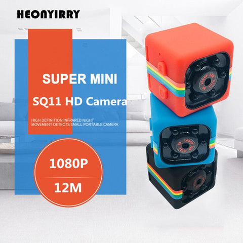 SQ11 Mini DV Camera Full HD 1080P Infrared Night Vision Sports HD Micro Cam Motion Detection Camcorder DV Video Voice Recorder - techtoyzone