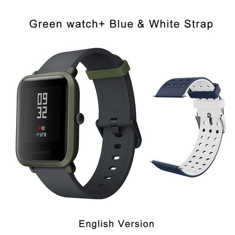 English Version Huami Amazfit Bip Smart Watch GPS Gloness Smartwatch Smart-watch Watchs 45 Days Standby for Xiaomi Phone MI5 IOS - techtoyzone