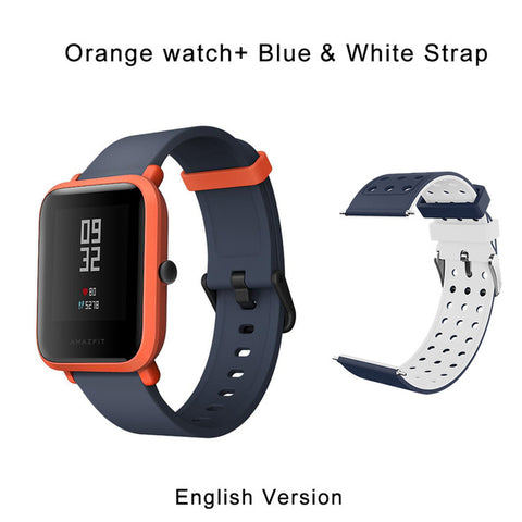 English Version Huami Amazfit Bip Smart Watch GPS Gloness Smartwatch Smart-watch Watchs 45 Days Standby for Xiaomi Phone MI5 IOS - techtoyzone