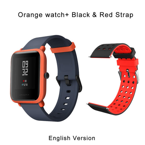 English Version Huami Amazfit Bip Smart Watch GPS Gloness Smartwatch Smart-watch Watchs 45 Days Standby for Xiaomi Phone MI5 IOS - techtoyzone