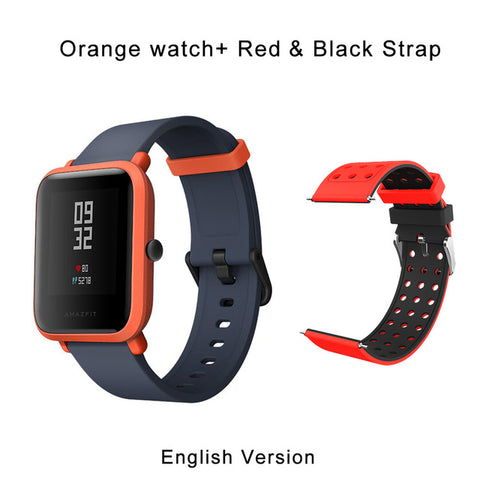 English Version Huami Amazfit Bip Smart Watch GPS Gloness Smartwatch Smart-watch Watchs 45 Days Standby for Xiaomi Phone MI5 IOS - techtoyzone