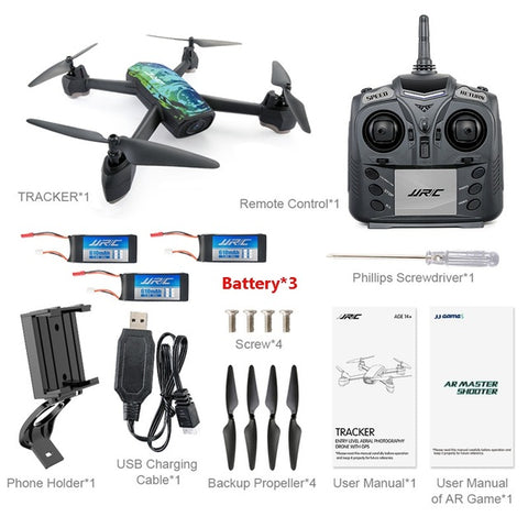 JJRC H55 TRACKER WIFI FPV With 720P HD Camera GPS Positioning RC Drone Quadcopter Camouflage RTF VS JJPRO P130 H37 MJX Bugs 6 - techtoyzone