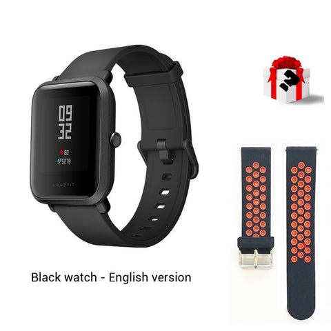 Original Xiaomi Huami Amazfit Bip Smart Watch English Version Youth Edition Pace Lite Smartwatch Heart Rate 45 Days Battery IP68 - techtoyzone