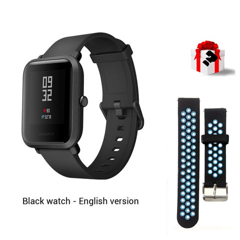 Original Xiaomi Huami Amazfit Bip Smart Watch English Version Youth Edition Pace Lite Smartwatch Heart Rate 45 Days Battery IP68 - techtoyzone