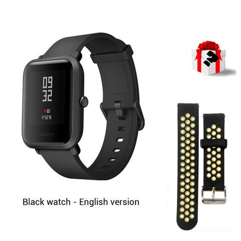 Original Xiaomi Huami Amazfit Bip Smart Watch English Version Youth Edition Pace Lite Smartwatch Heart Rate 45 Days Battery IP68 - techtoyzone