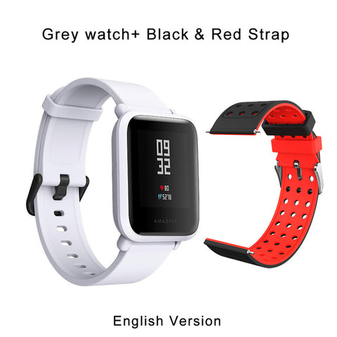 English Version Huami Amazfit Bip Smart Watch GPS Gloness Smartwatch Smart-watch Watchs 45 Days Standby for Xiaomi Phone MI5 IOS - techtoyzone