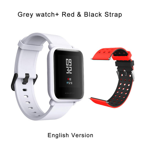 English Version Huami Amazfit Bip Smart Watch GPS Gloness Smartwatch Smart-watch Watchs 45 Days Standby for Xiaomi Phone MI5 IOS - techtoyzone